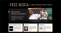Desktop Screenshot of freemediainc.com